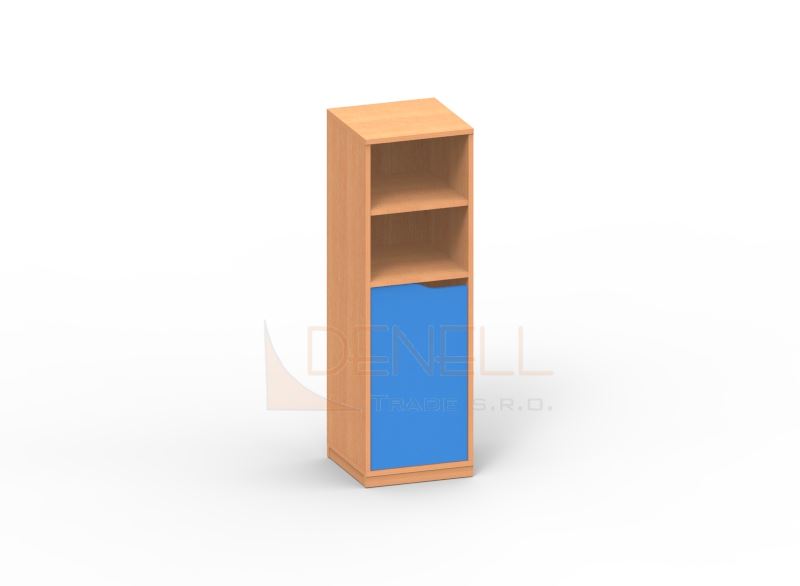 Skříňka jednodveřová, se soklem - S32.805.barva