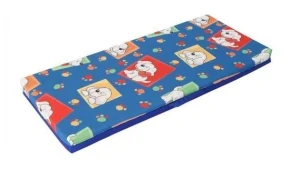  Matrace modrá s dětským motivem tl.8cm