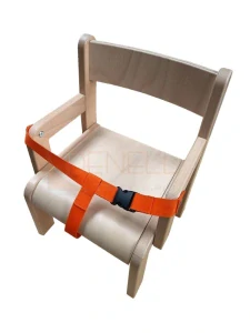 Židle s popruhem ZUZI - přírodní 