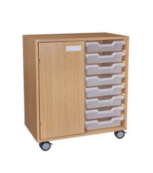 Skříňka kombinovaná s kolečky - M101.024.barva