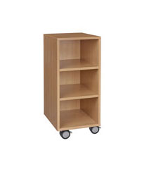 Skříňka policová, s kolečky - M10.202.00