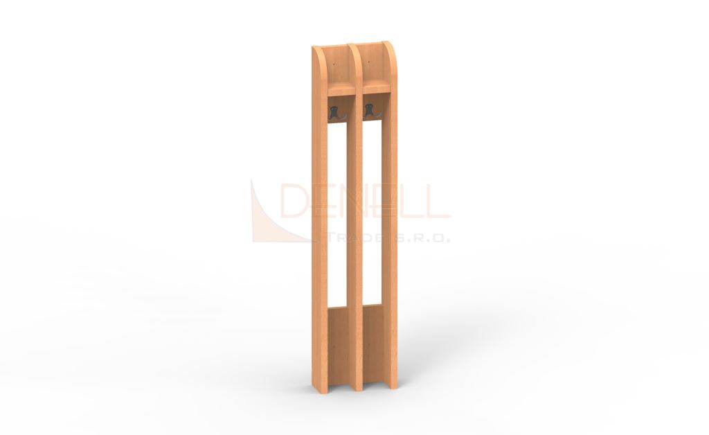 Věšák na ručníky 2děti - 75.402.barva