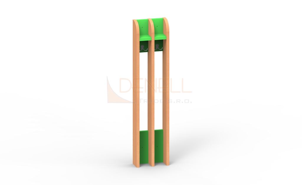 Věšák na ručníky 2děti - 75.402.barva