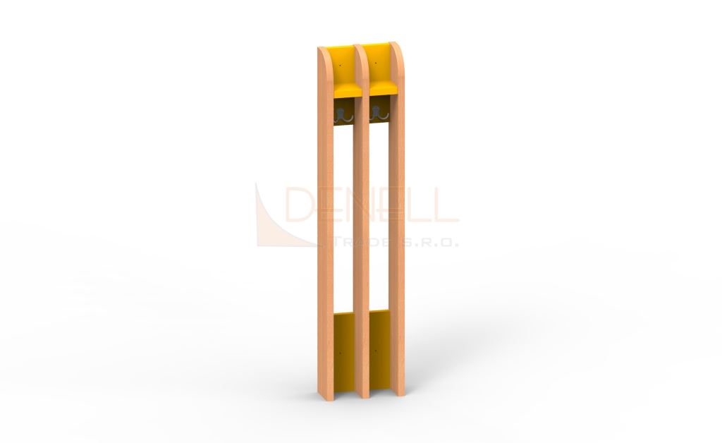 Věšák na ručníky 2děti - 75.402.barva