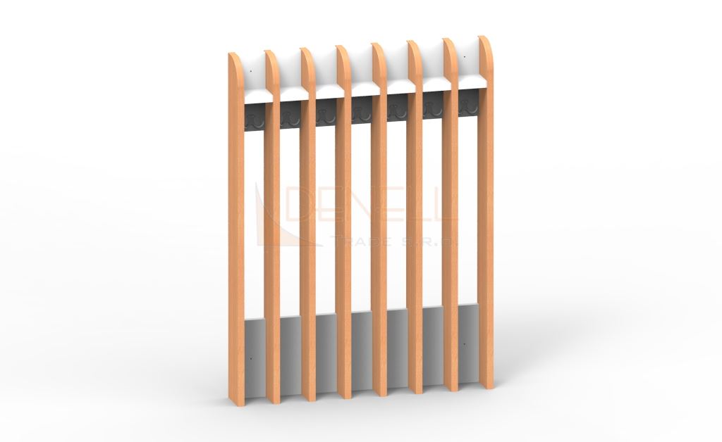 Věšák na ručníky 7dětí - 75.407.barva